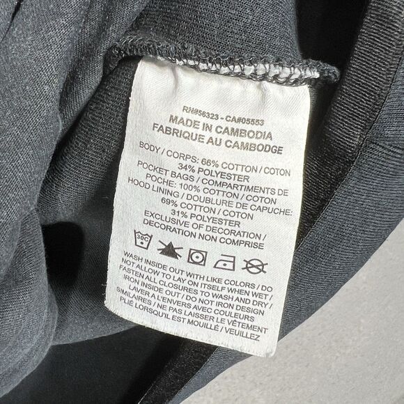 Nike Sportswear Tech Fleece Sweatshirt Men's Large Pullover Hoodie Triple/ Black - Picture 11 of 11